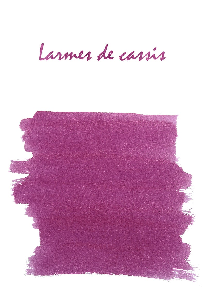 Jacques Herbin Herbin Fountain Pen Ink - 30ml Bottled - Larmes de Cassis - Image 2